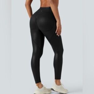 High-Waist Black Sculpting Leggings